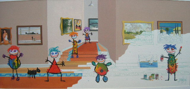 Painting By Numbers (Giclee)